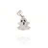 CIONDOLO ARGENTO ZIRCONE