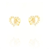 ORECCHINO ARGENTO ZIRCONE 3PZ