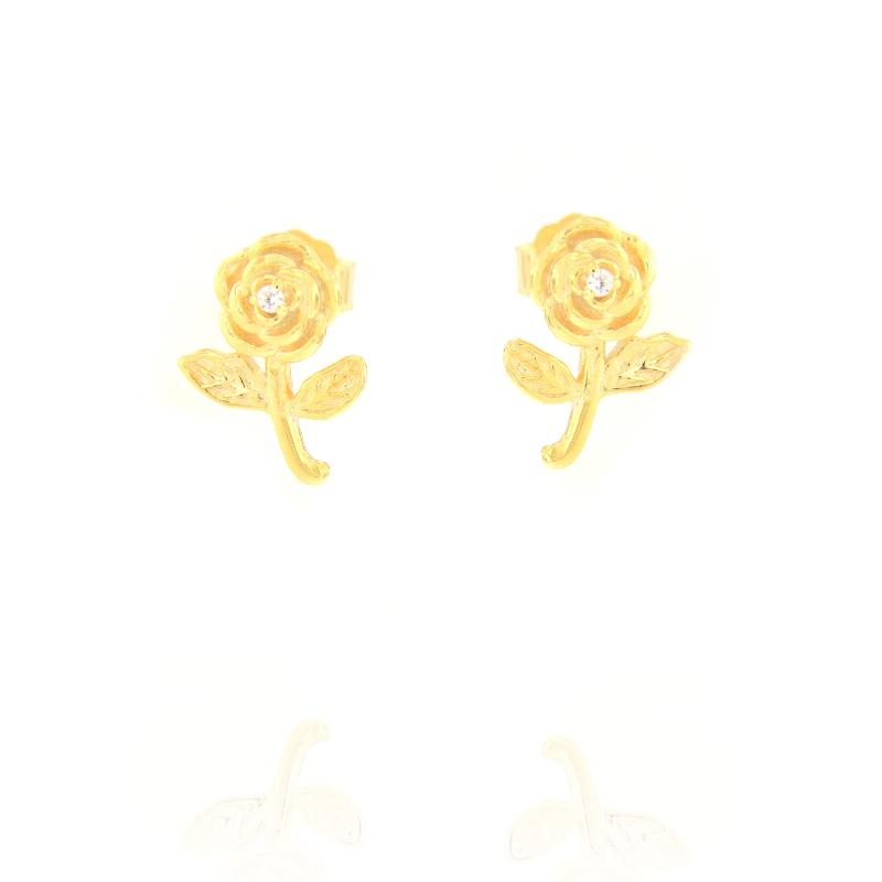 ORECCHINO ARGENTO ZIRCONE 3PZ