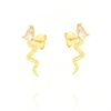 ORECCHINO ARGENTO ZIRCONE 3PZ