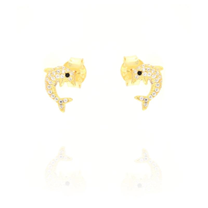 ORECCHINO ARGENTO ZIRCONE 3PZ