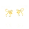 ORECCHINO ARGENTO ZIRCONE 3PZ