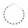 BRACCIALE ARGENTO ZIRCONE