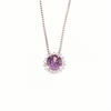 CIONDOLO ARGENTO ZIRCONE