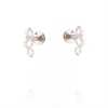 PIERCING ARGENTO ZIRCONE 3PZ