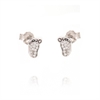 ORECCHINO ARGENTO ZIRCONE 3PZ