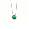 CIONDOLO ARGENTO ZIRCONE