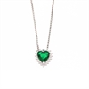 CIONDOLO ARGENTO ZIRCONE