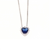 CIONDOLO ARGENTO ZIRCONE