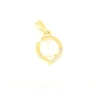 CIONDOLO ARGENTO ZIRCONE