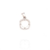 CIONDOLO ARGENTO ZIRCONE