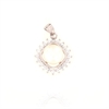 CIONDOLO ARGENTO ZIRCONE