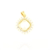 CIONDOLO ARGENTO ZIRCONE