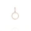 CIONDOLO ARGENTO ZIRCONE