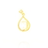 CIONDOLO ARGENTO ZIRCONE