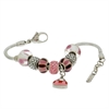 BRACCIALE ACCIAIO E ARGENTO