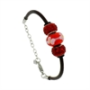 BRACCIALE ACCIAIO E ARGENTO