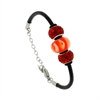 BRACCIALE ACCIAIO E ARGENTO