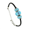 BRACCIALE ACCIAIO E ARGENTO