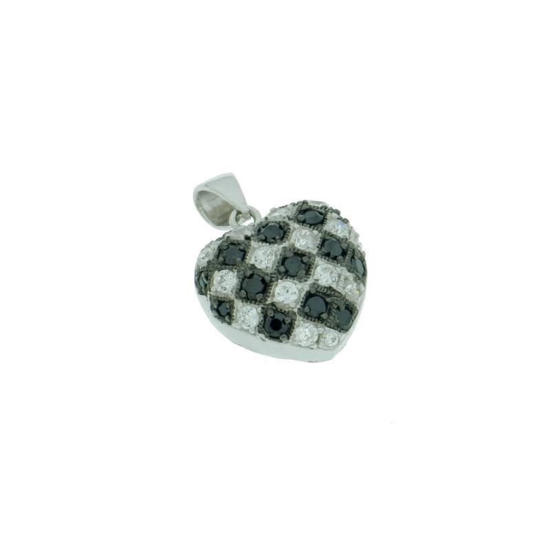 CIONDOLO ARGENTO ZIRCONE