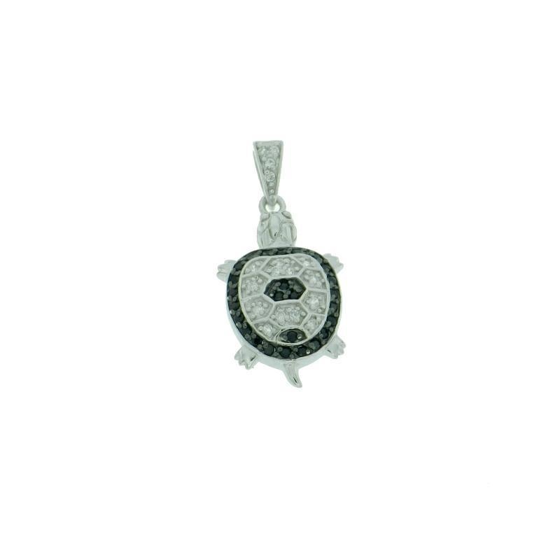 CIONDOLO ARGENTO ZIRCONE