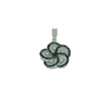 CIONDOLO ARGENTO ZIRCONE