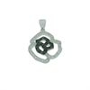 CIONDOLO ARGENTO ZIRCONE