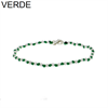 BRACCIALE A NODI ARGENTO E PALLINE