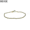 BRACCIALE A NODI ARGENTO E PALLINE