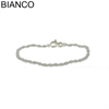 BRACCIALE A NODI ARGENTO E PALLINE
