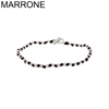 BRACCIALE A NODI ARGENTO E PALLINE
