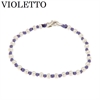BRACCIALE A NODI ARGENTO E PALLINE