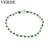 BRACCIALE A NODI ARGENTO E PALLINE