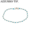 BRACCIALE A NODI ARGENTO E PALLINE