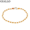 BRACCIALE A NODI ARGENTO E PALLINE