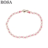 BRACCIALE A NODI ARGENTO E PALLINE