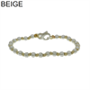BRACCIALE A NODI ARGENTO E PALLINE