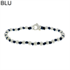 BRACCIALE A NODI ARGENTO E PALLINE