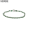 BRACCIALE A NODI ARGENTO E PALLINE