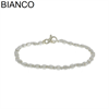 BRACCIALE A NODI ARGENTO E PALLINE