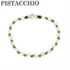 BRACCIALE A NODI ARGENTO E PALLINE