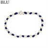 BRACCIALE A NODI ARGENTO E PALLINE