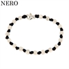 BRACCIALE A NODI ARGENTO E PALLINE