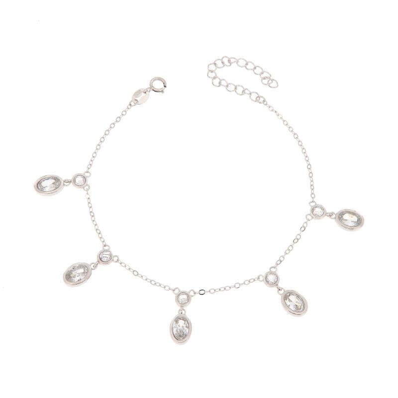 BRACCIALE ARGENTO ZIRCONE