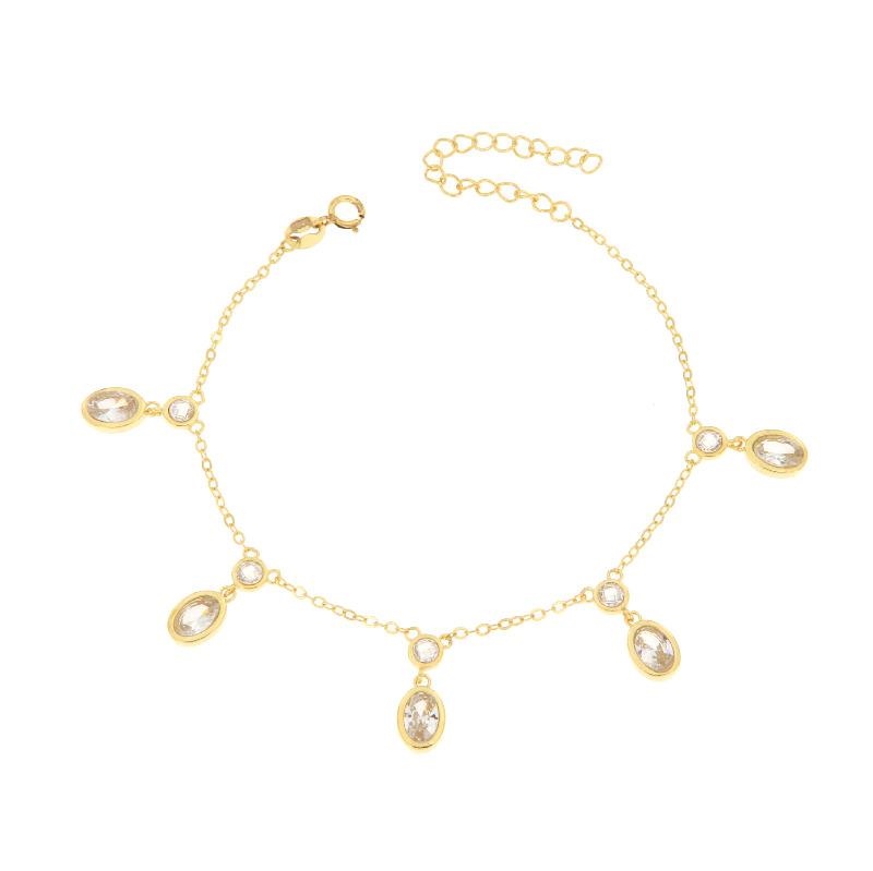 BRACCIALE ARGENTO ZIRCONE