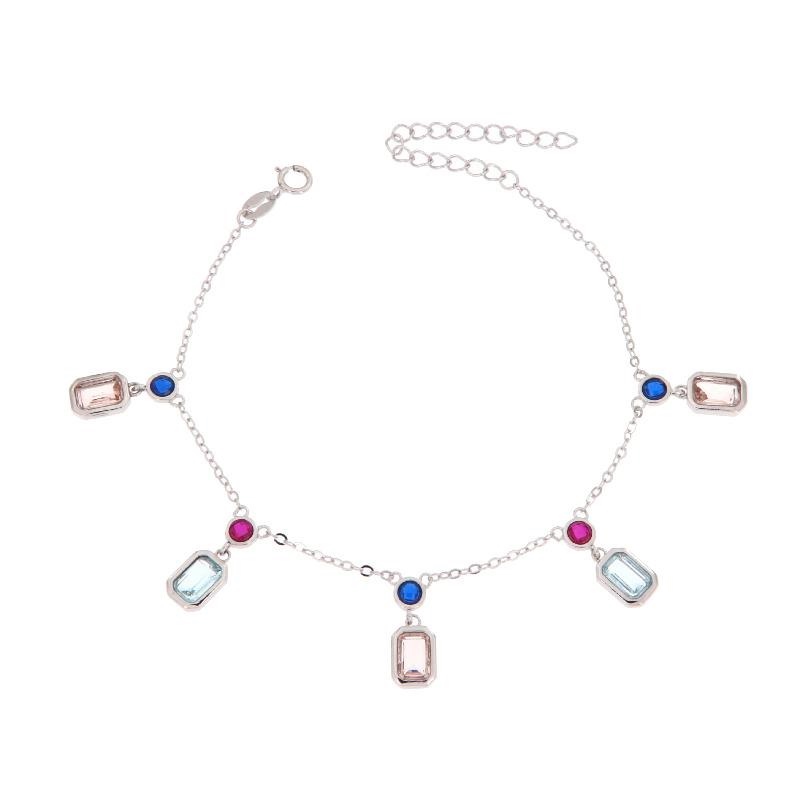 BRACCIALE ARGENTO ZIRCONE