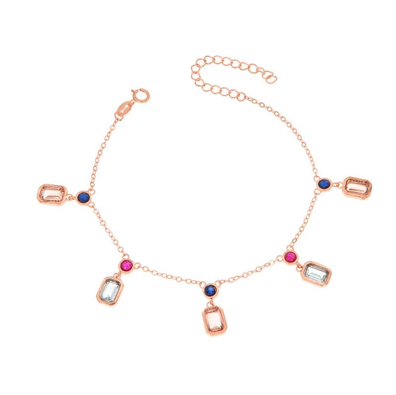 BRACCIALE ARGENTO ZIRCONE