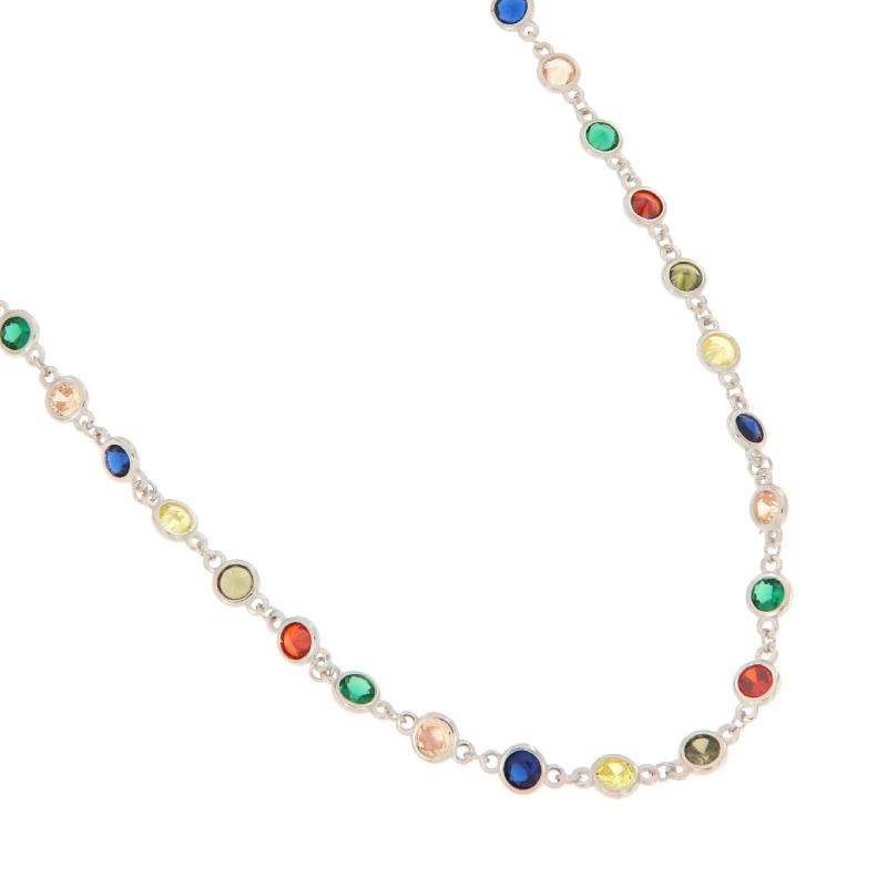 COLLIER ARGENTO ZIRCONE