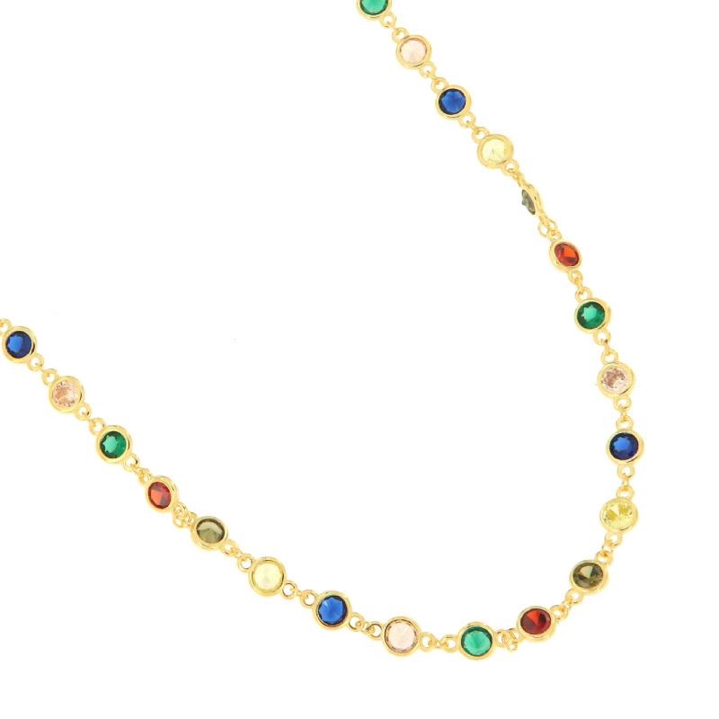 COLLIER ARGENTO ZIRCONE