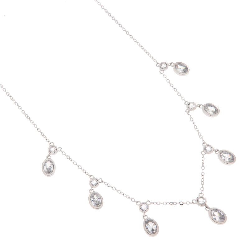 COLLIER ARGENTO ZIRCONE